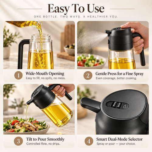 Oily – The Smarter Way to Spray & Pour™